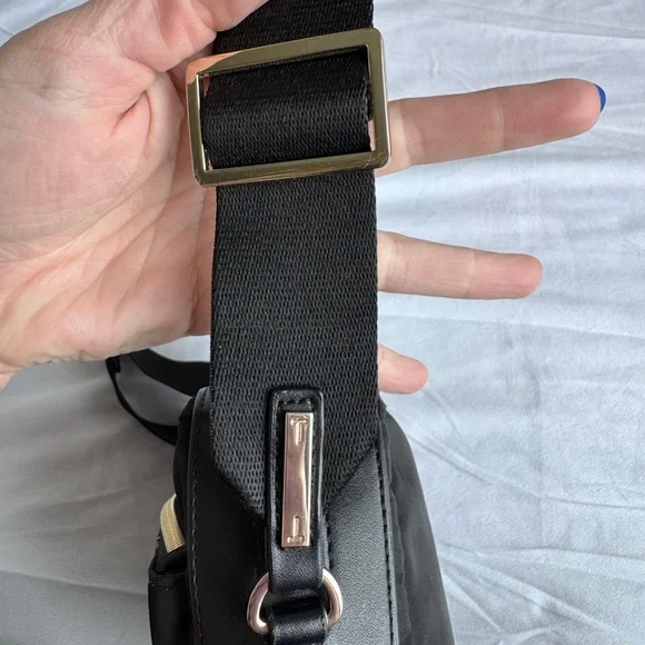 Ted Baker Tiera Opal Printed Crossbody Bag Floral Black Purse Bag Adjustable - Picture 8 of 13